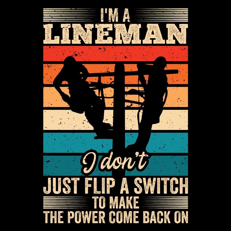 Électricien de lignes électriques