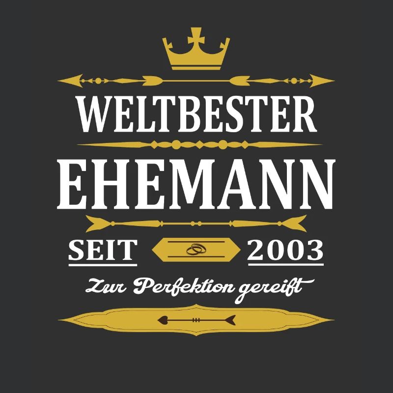 Weltbester Ehemann Seit 2003 Vintage Hochzeitstag