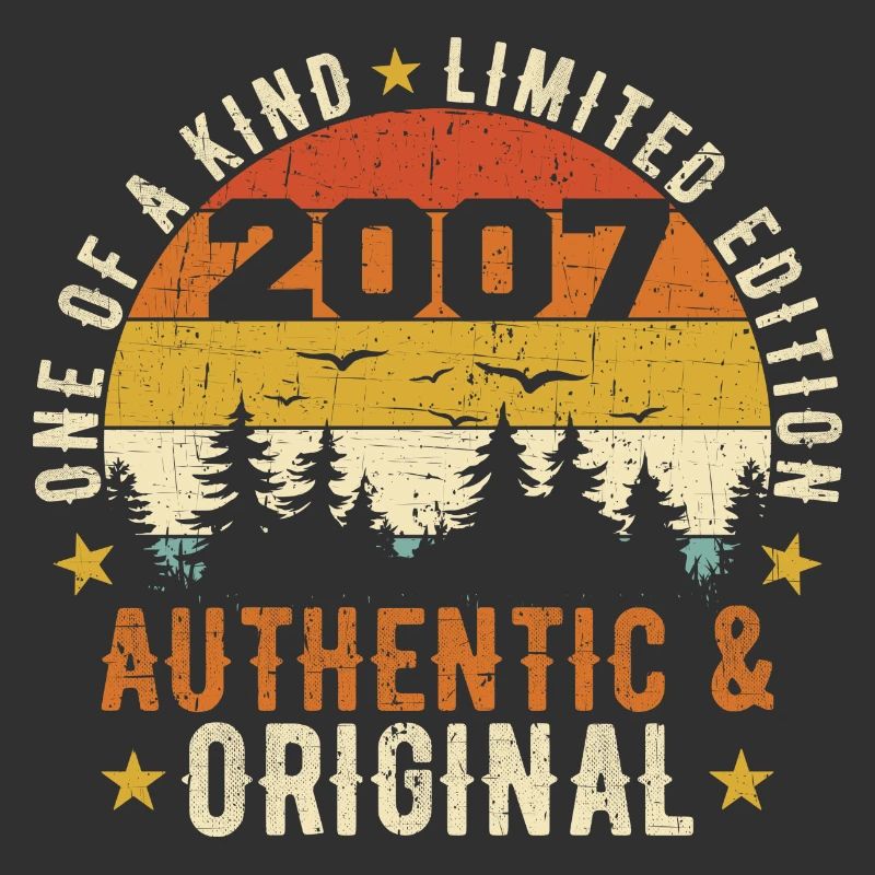 Original 2007 Authentic 2007 Birthday Gift