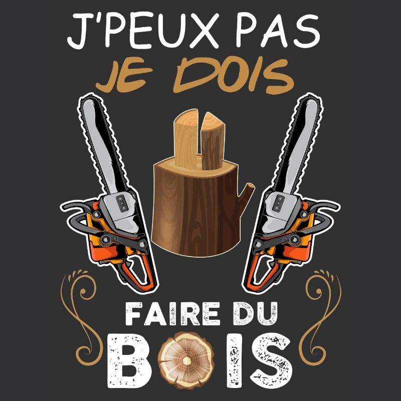 Couper Le Bois Humour Bûcheron