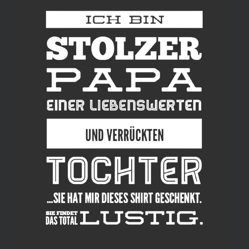Stolzer Papa | Papa & Tochter Geschenkidee