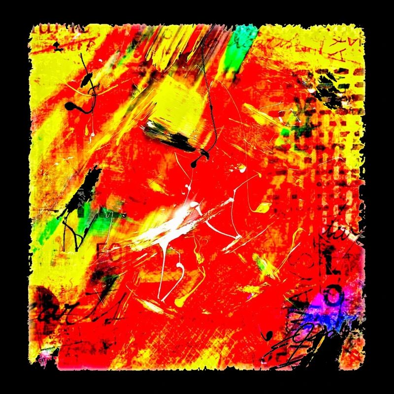 "The One.2" Acrylic Paint by Marco Eckenbrecht