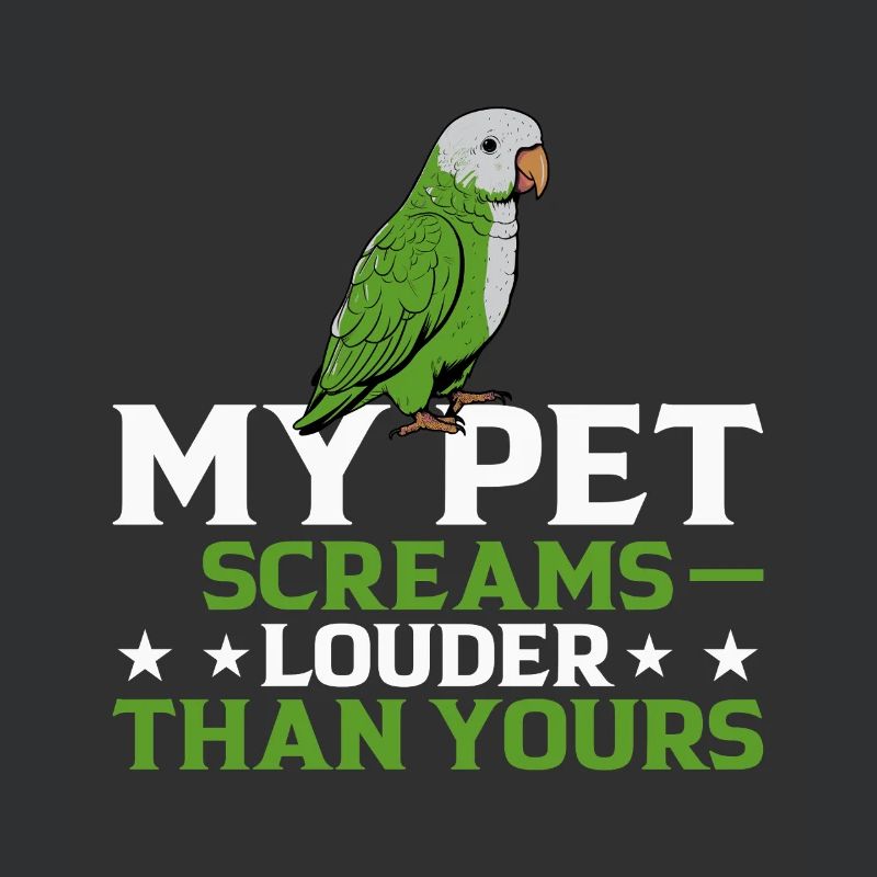 Moine vert Acteur Quaker Conure Perroquets
