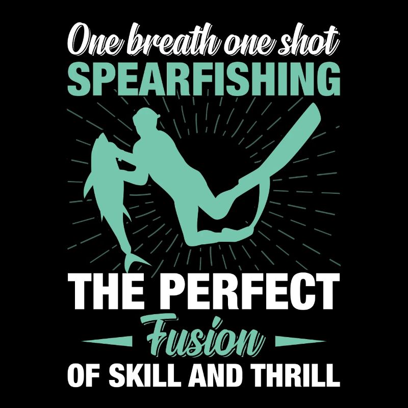 Speerfischen Speerfischerfischer Speerfishing