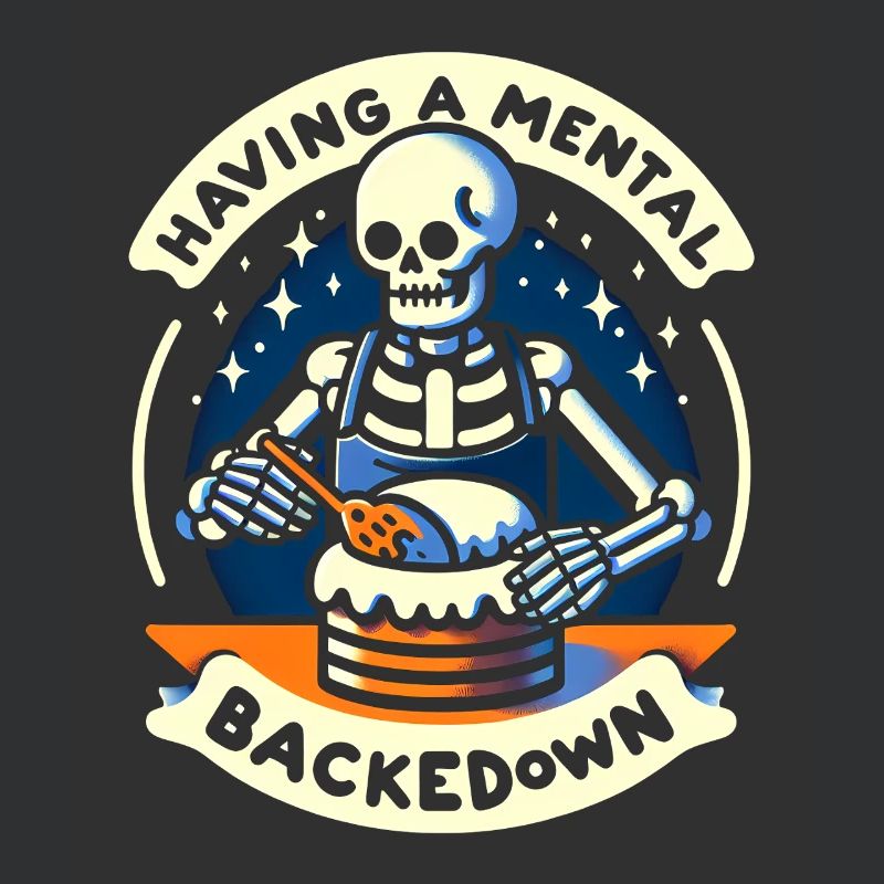 Funny Baking Skeleton Humor