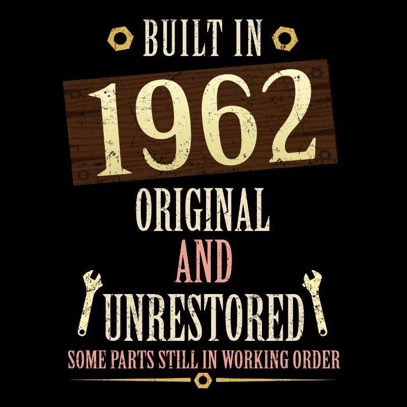 Construit dans l’original de 1962 et non restauré