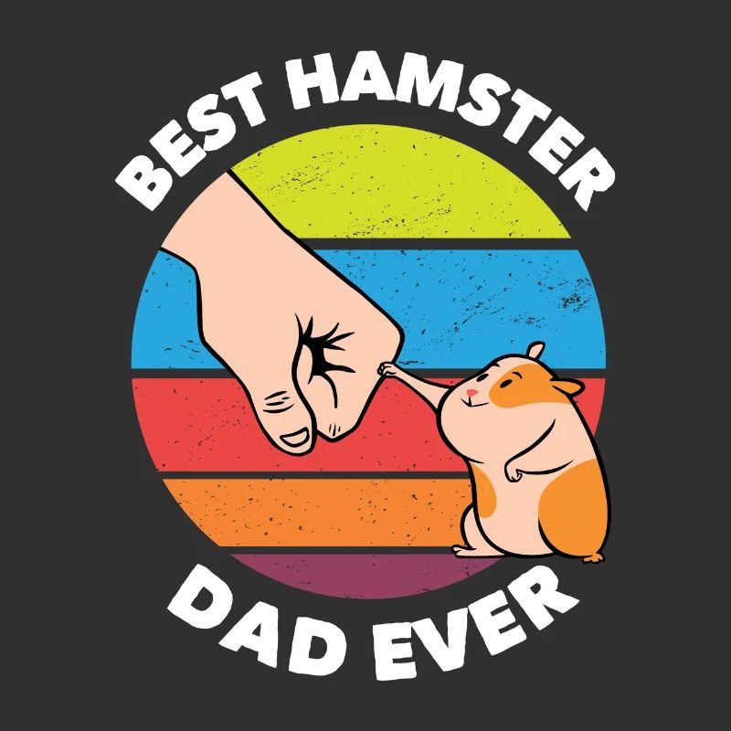 Funny Hamster Gift Hamster Dad