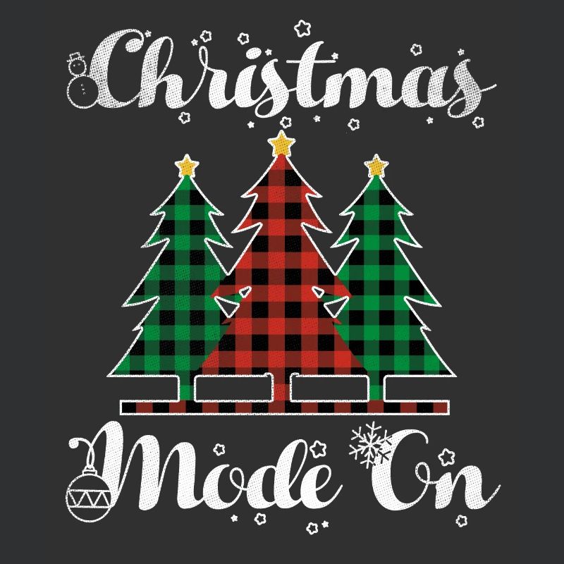 Élément de Noël Mode Décembre sur Plaid Christmas