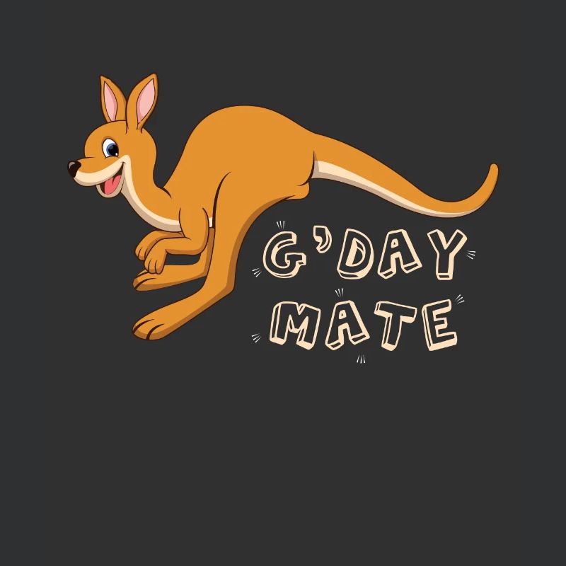 Australian Greeting Australia Day Kangaroo