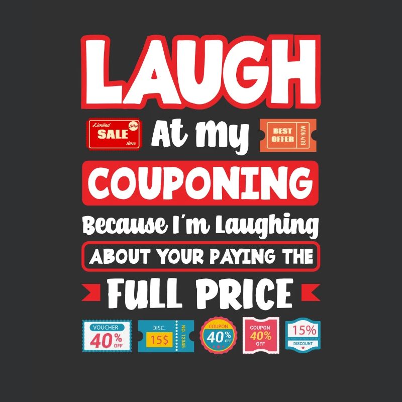 Lustiges Extrem Couponing Coupon Geschenk