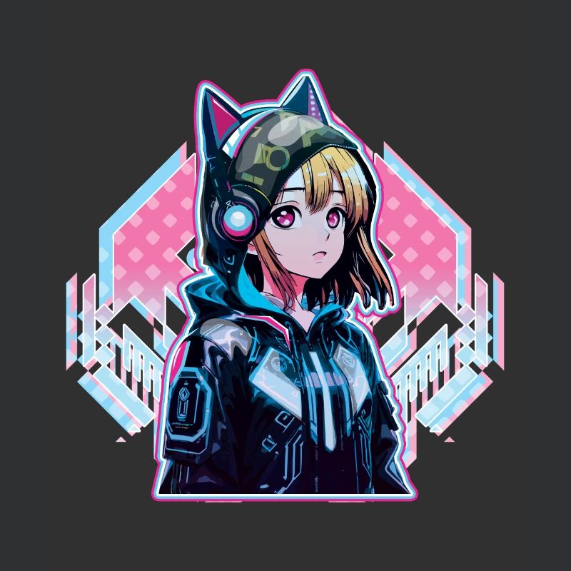 Anime Vaporwave Hart Techno Dunkel Tekno