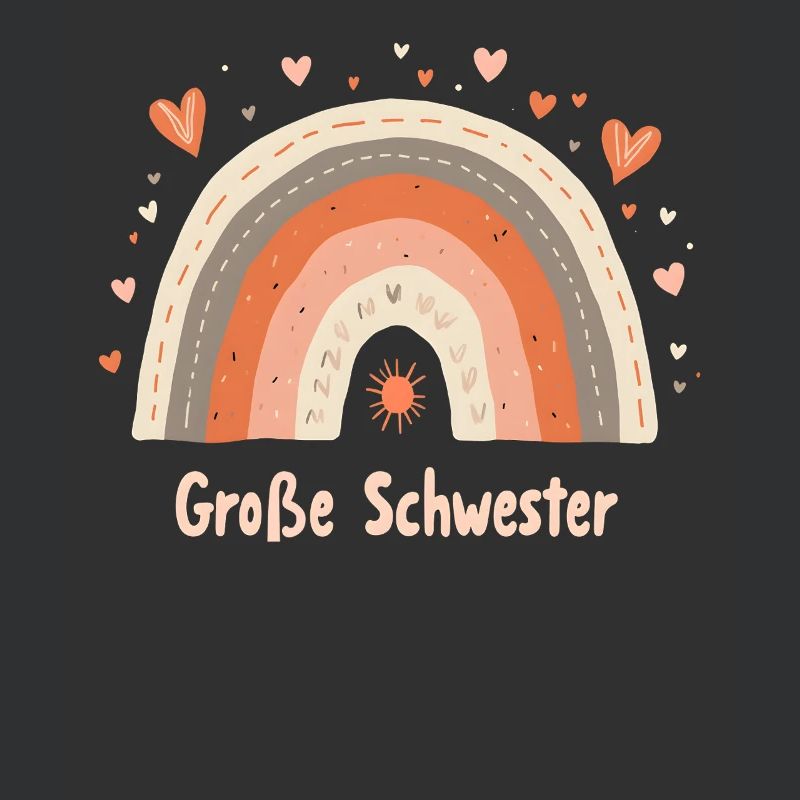 Große Schwester Regenbogen Boho