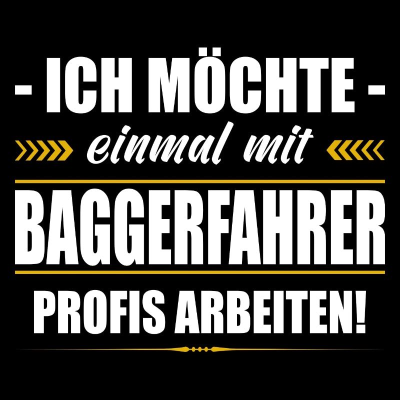 Einmal Mit Baggerfahrer Profis Arbeiten Baustelle