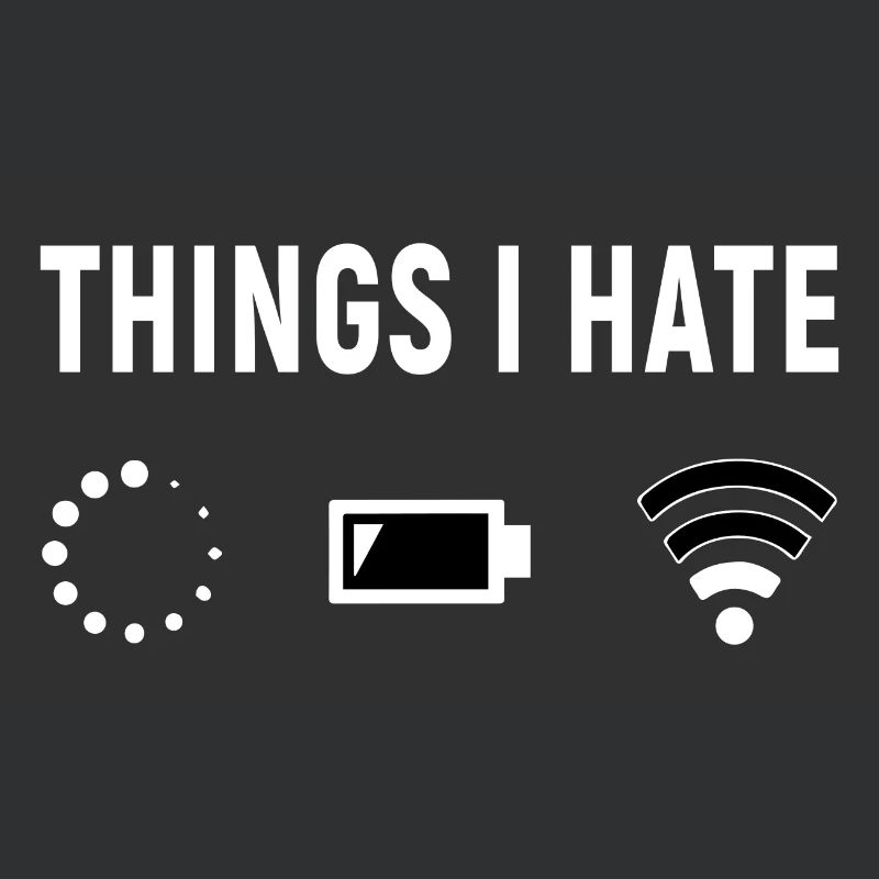 Things I Hate - Programmierer Computer Gamer