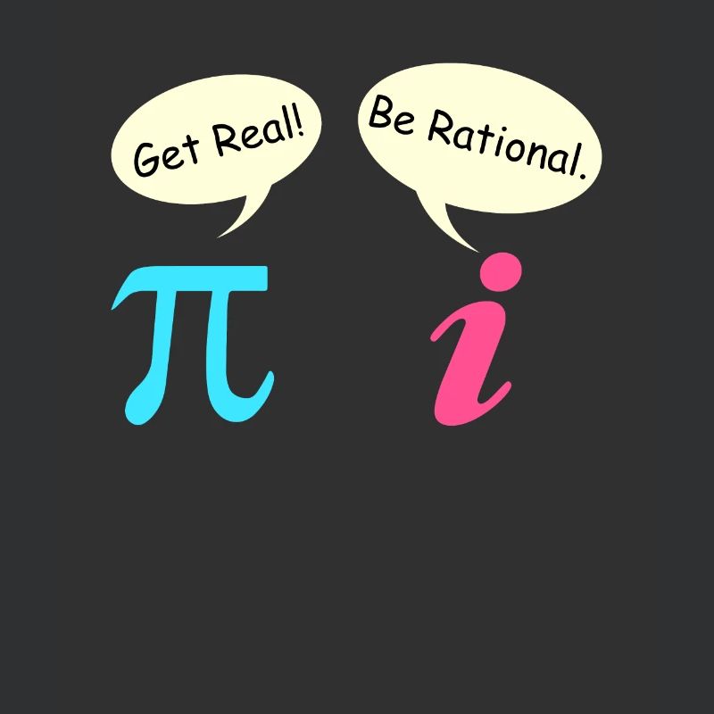 Math Saying Complex Number Pie get real