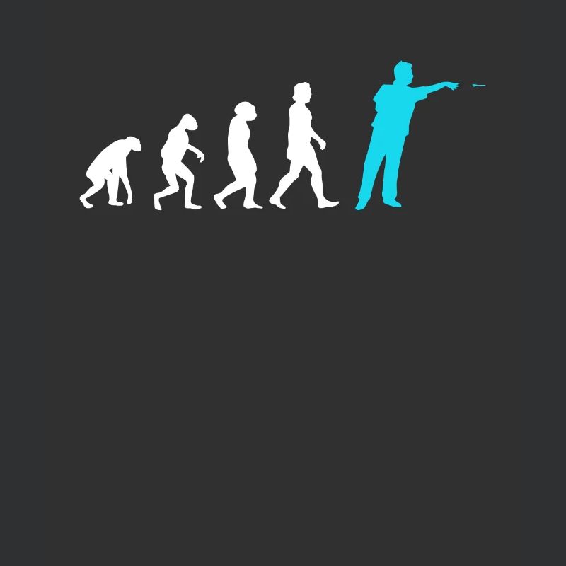 Darts Evolution Darts Player Throws Dart