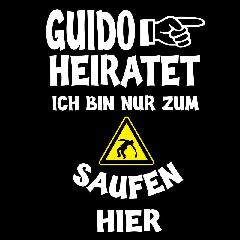Guido heiratet Junggesellenabschied JGA Spruch