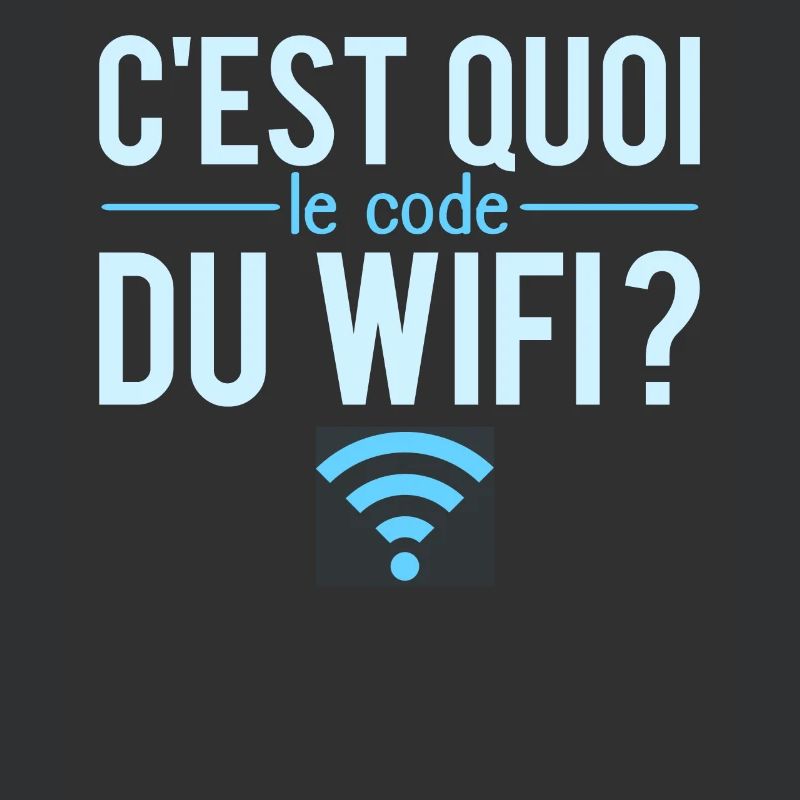 C'est quoi le code du wifi geek internet humour