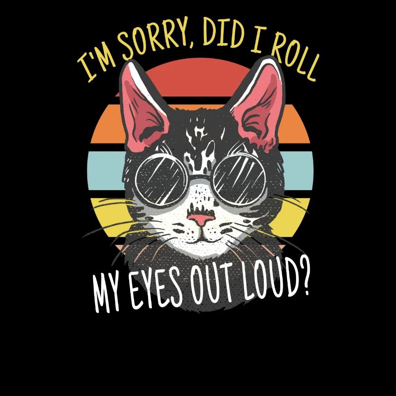Sarkasmus Humor Ironie Spruch Katze Geschenkidee