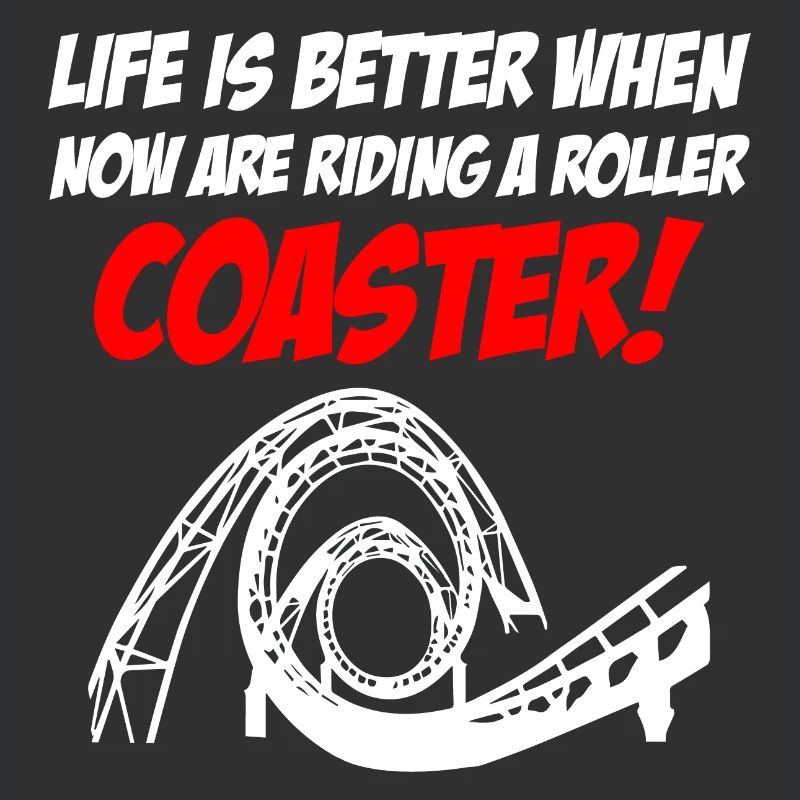 Riding Roller Coaster