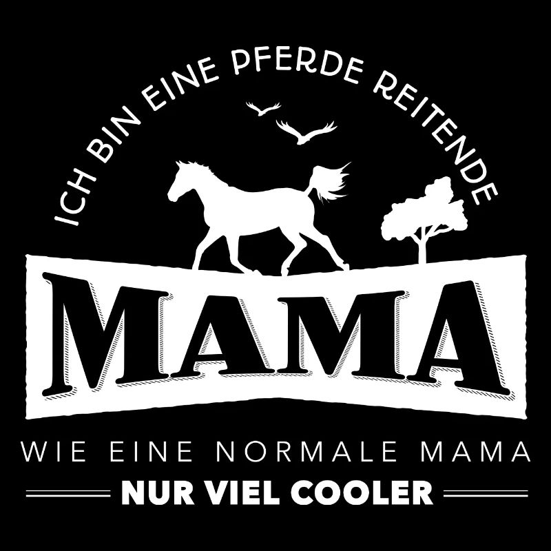 Pferde Shirt-Mama