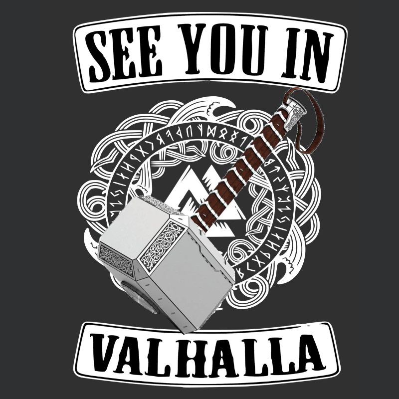 Wikinger Walhalla Runen Thor Hammer