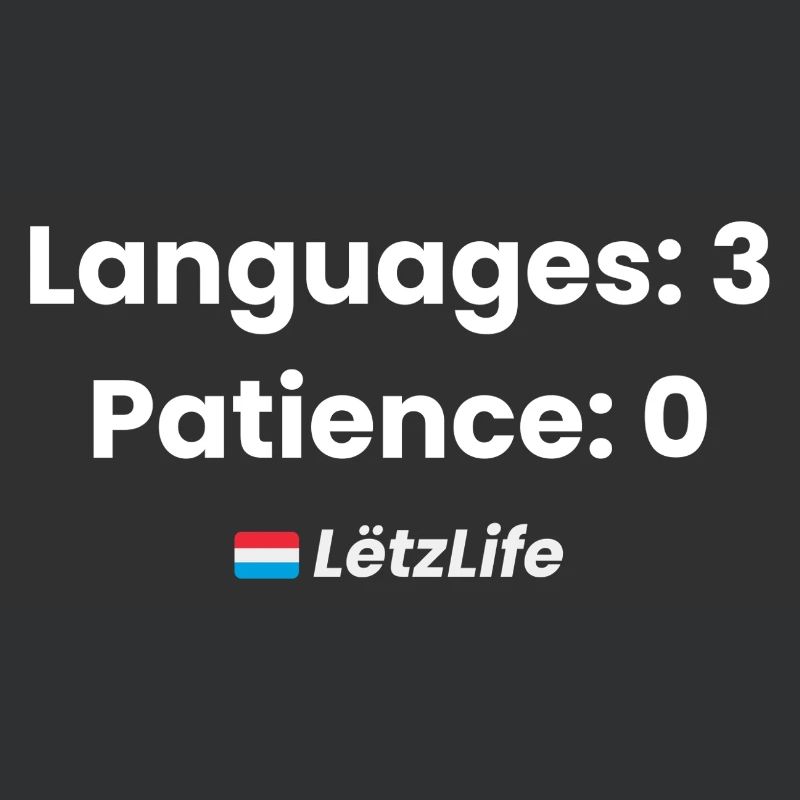 Languages: 3, Patience: 0 – Multilingual humor
