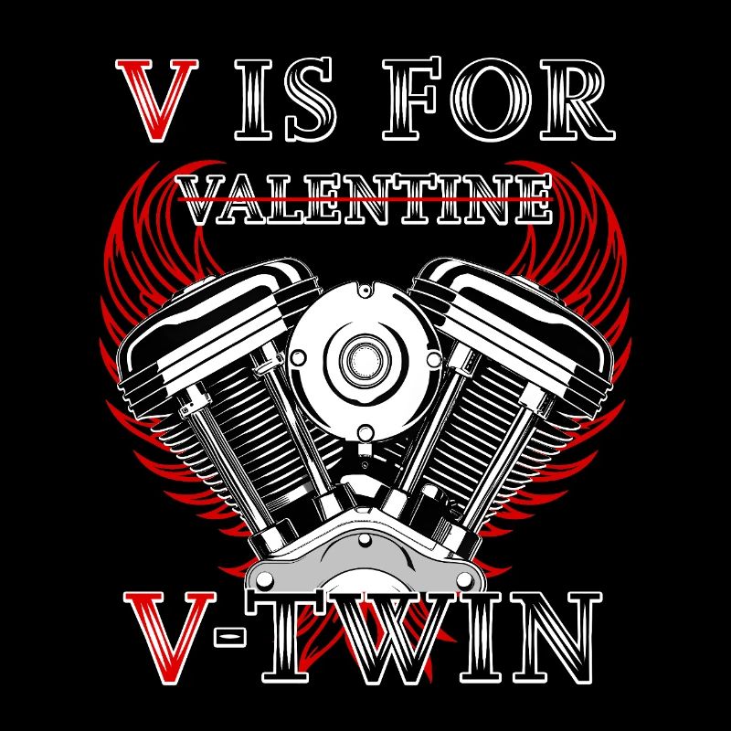 V comme Valentine, conception de moto V-Twin