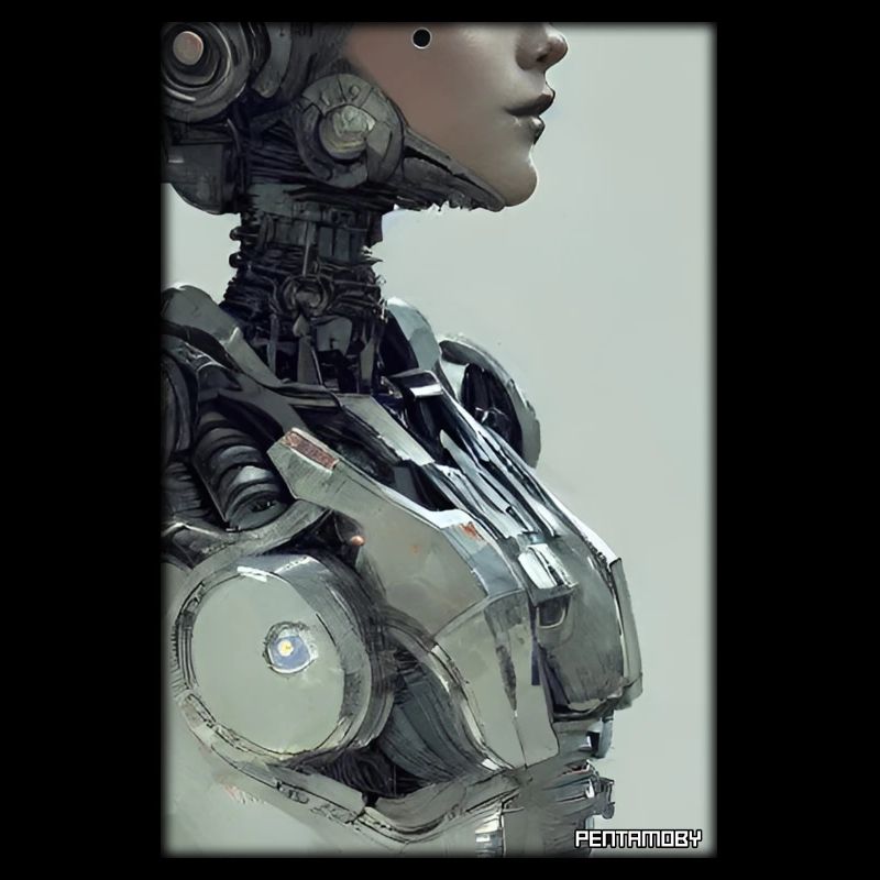 Robot Woman Cyborg Future Machine