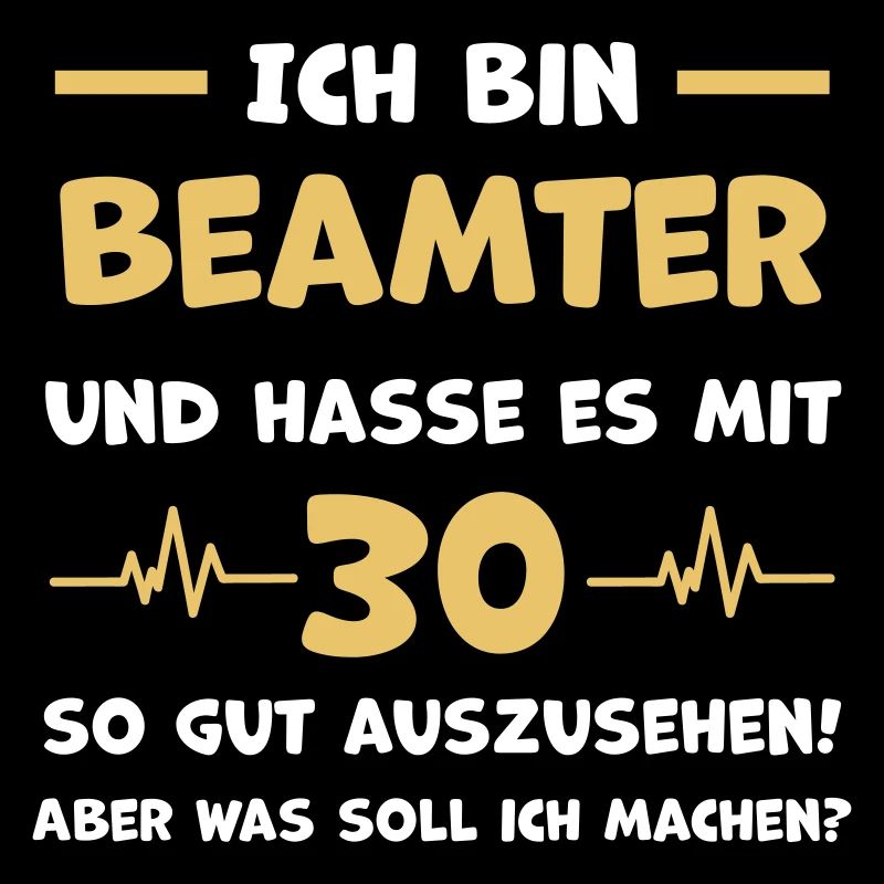Beamter Lustiger Spruch Geschenk