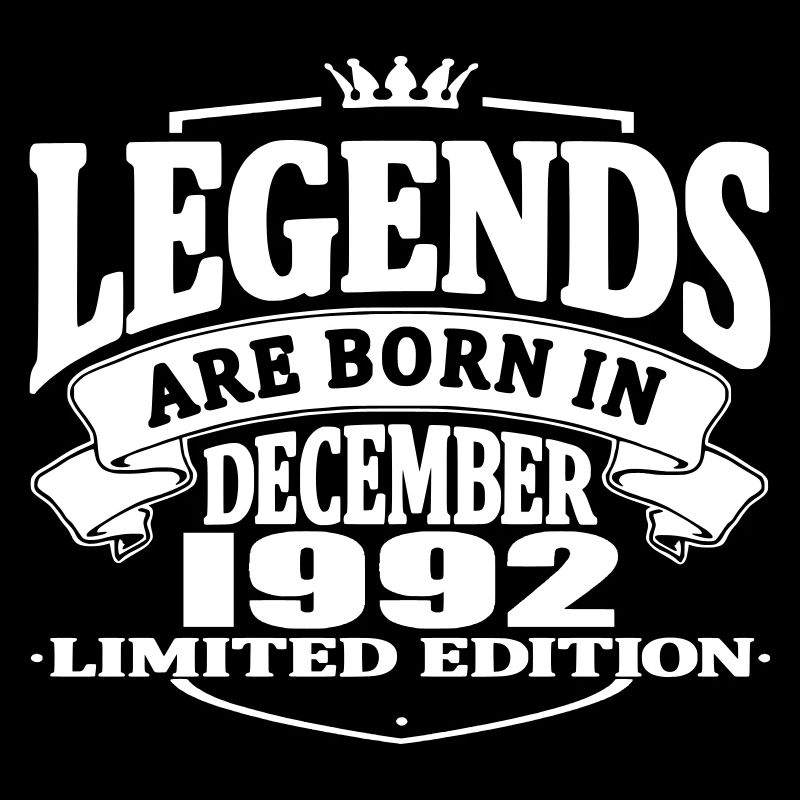 Les légendes sont nées en décembre 1992