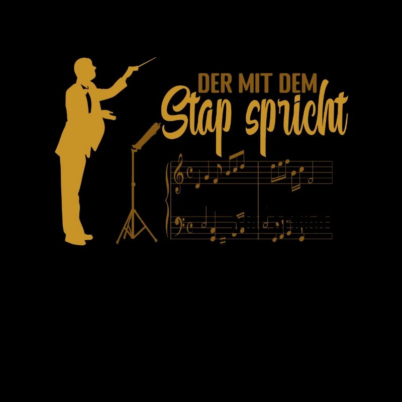 Chorleiter Dirigenten bei der Probe Taktstock