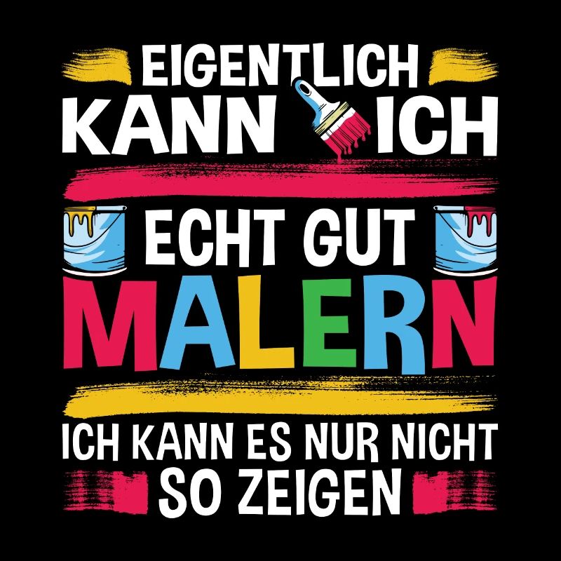 Lustige Maler Geselle Geschenkidee