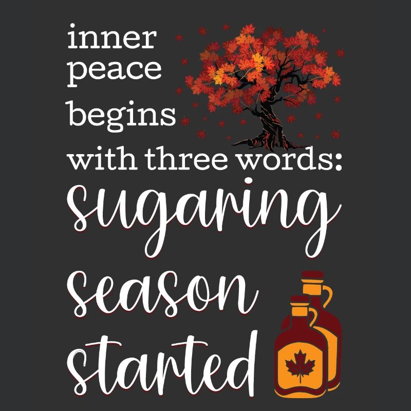 Maple syrup making maple tapping