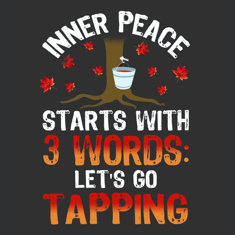 Maple syrup making maple tapping