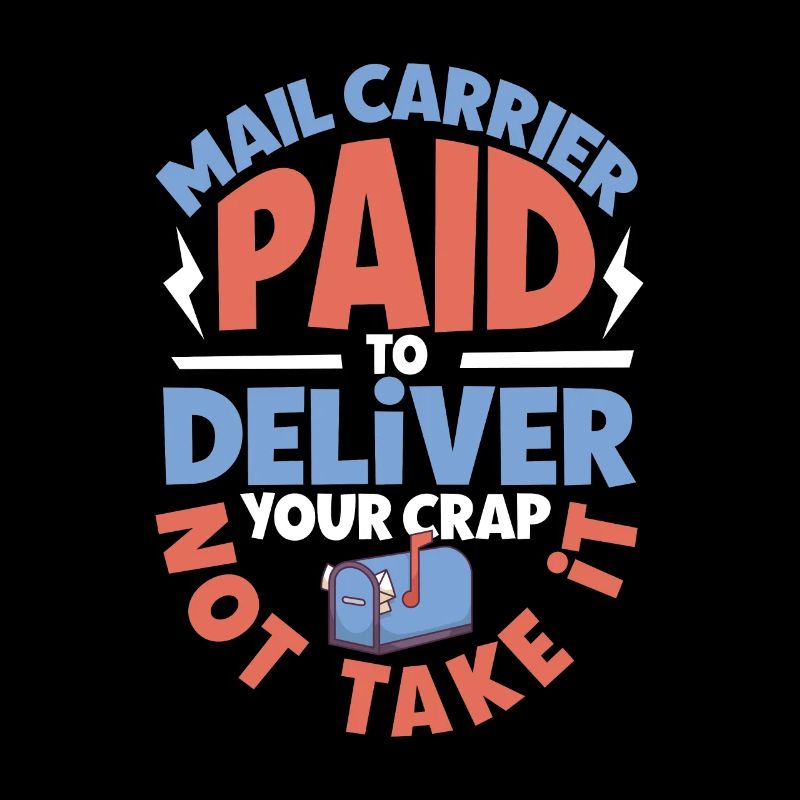 Postangestellte Postdame Postbote Post