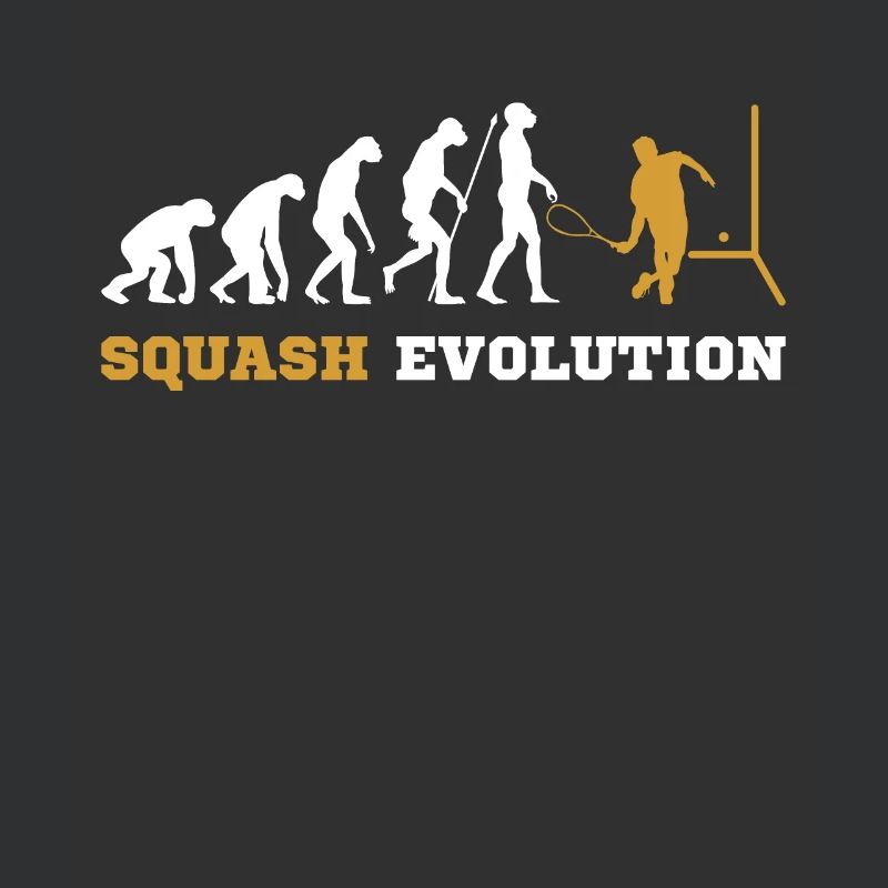 Squash Squash Player Evolution Gift
