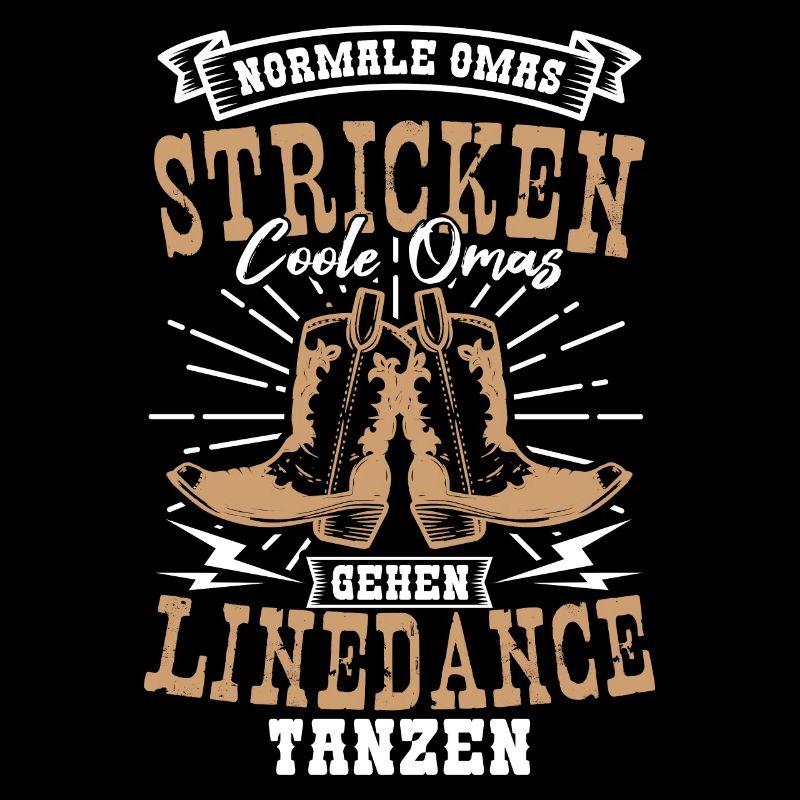 Omas Tanzen Linedance Western Country Geschenk