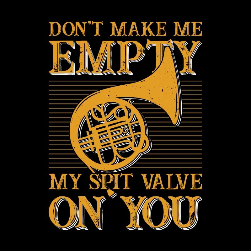 Cadeau de joueur de cor d'harmonie