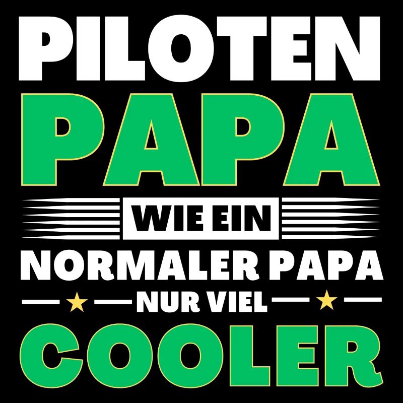 Piloten Papa wie ein normaler nur viel cooler