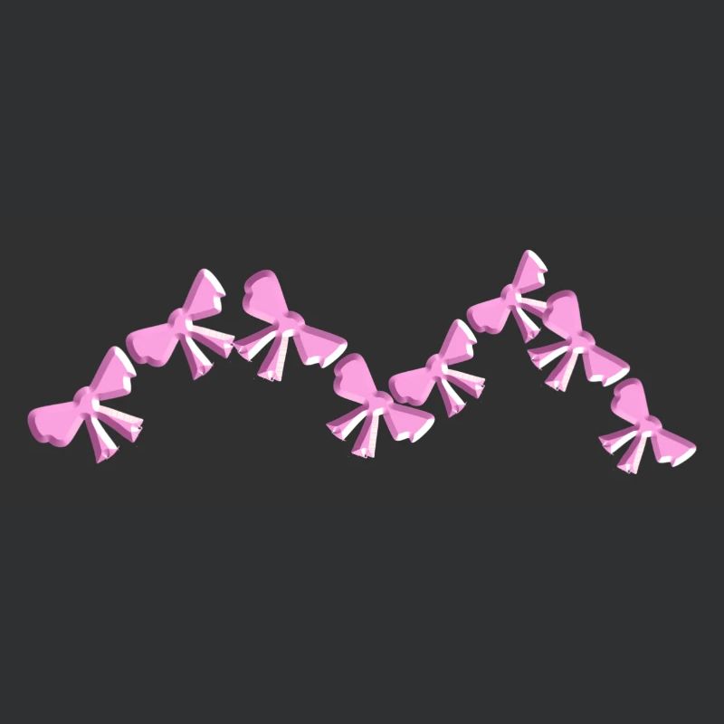 loop symbol fly angular pink