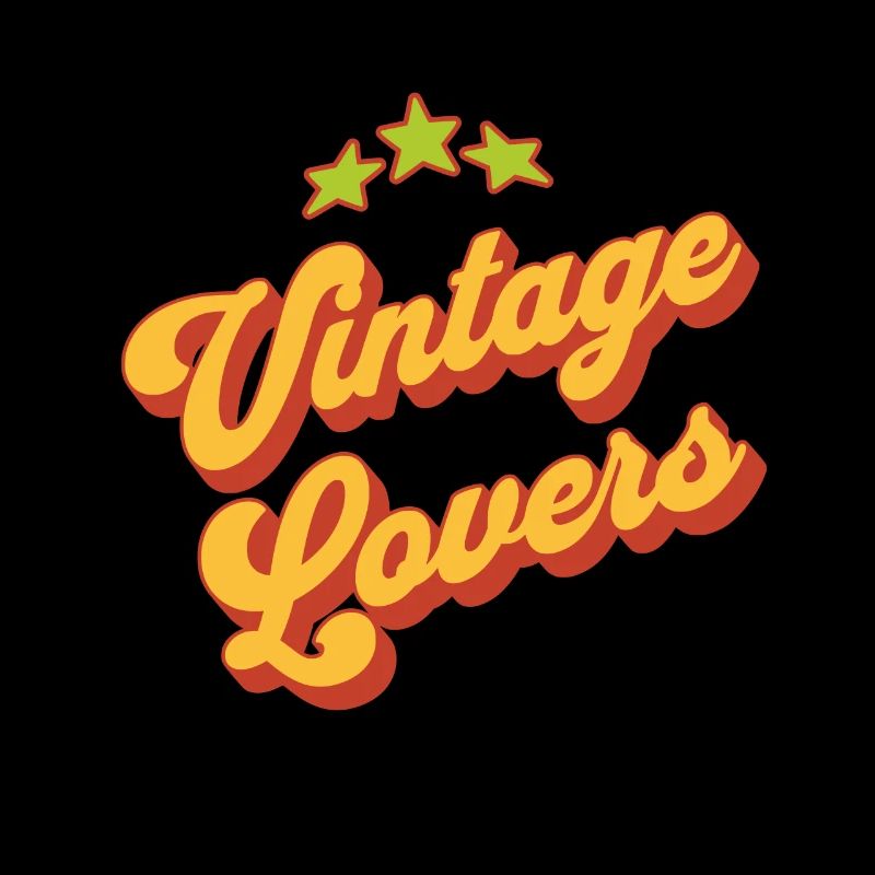 Vintage Lovers Spruch