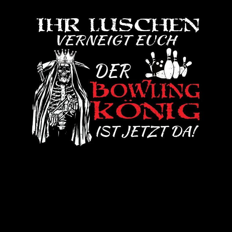 Bowling Zubehör mit Bowling Motiv