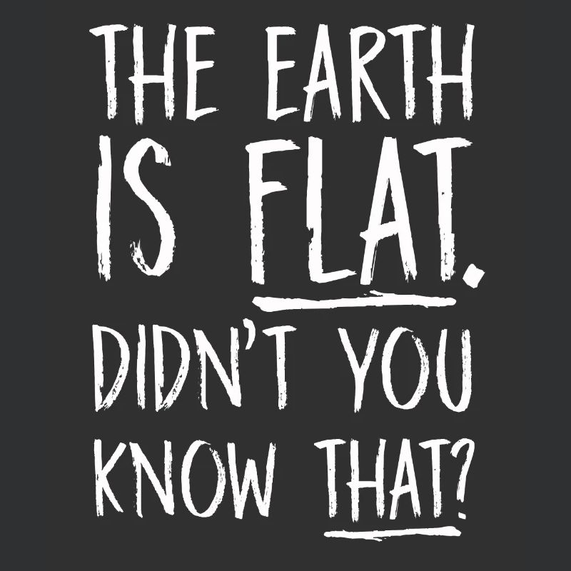 The Earth Is Flat Didn't You Know That?