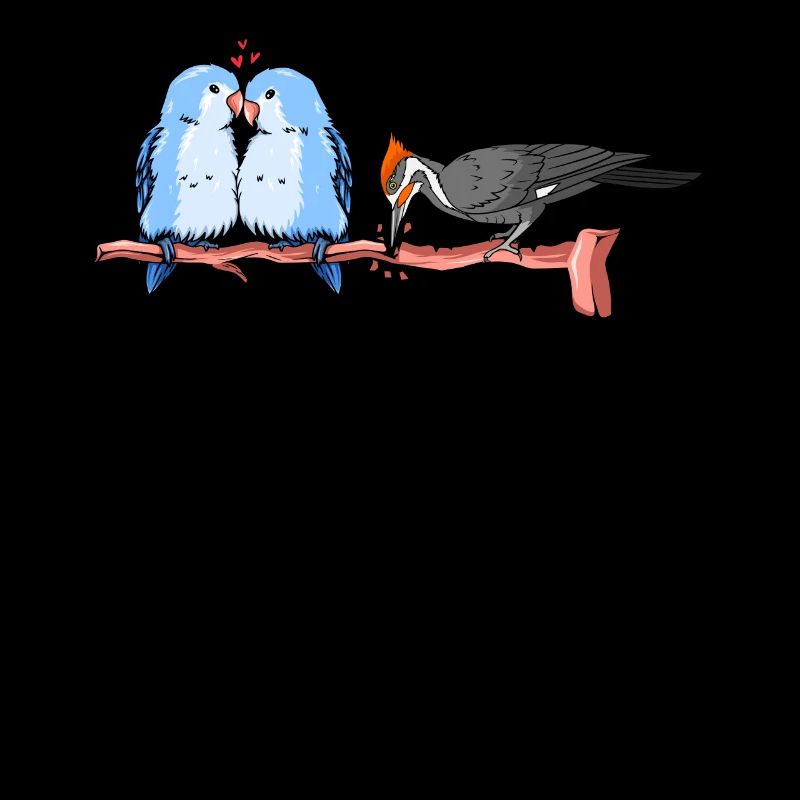 Lustiger Vogelbeobachter Vogelbeobachtung
