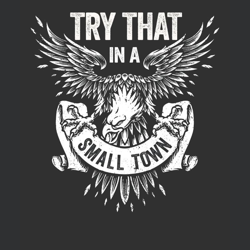 Versuchen Sie das in einer Kleinstadt American Flag Eagle