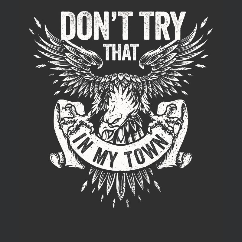 Versuchen Sie das in einer Kleinstadt American Flag Eagle