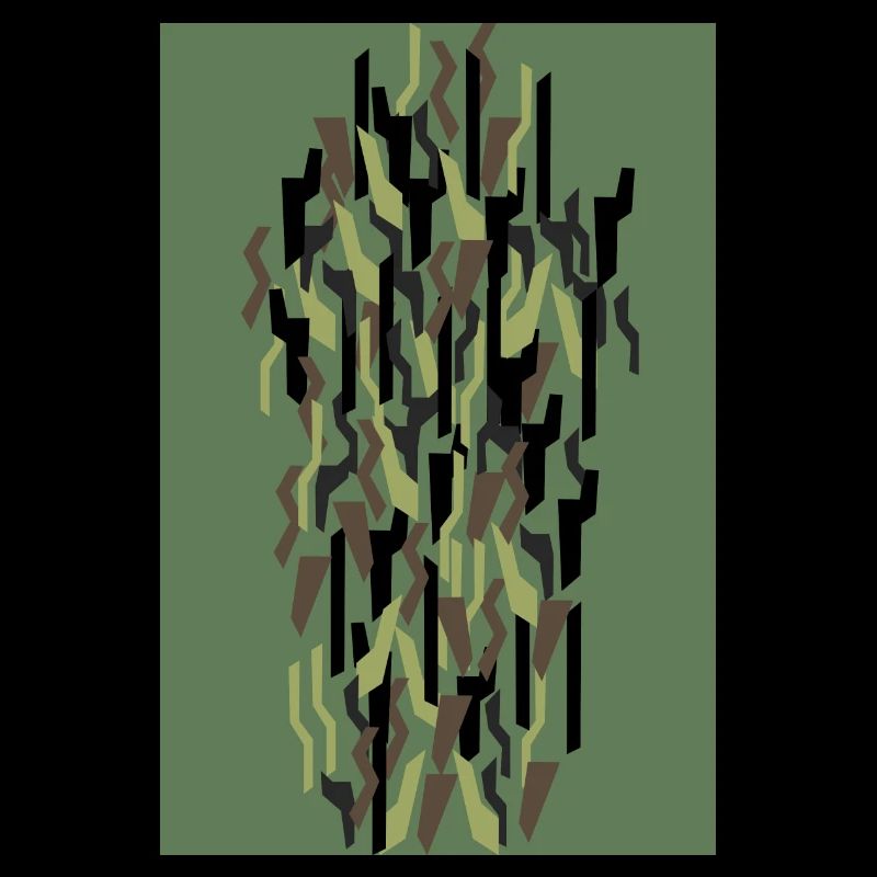 Camouflage Art Olive