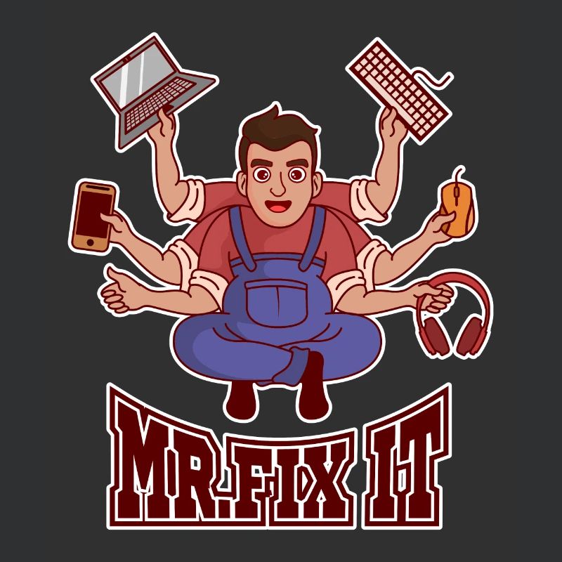Mr. Fix IT Admin IT-Betrieb Informatiker