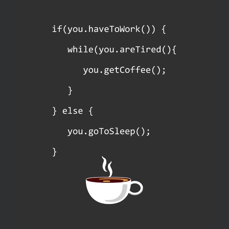 Programming Coffee Softwareingenieur Developer